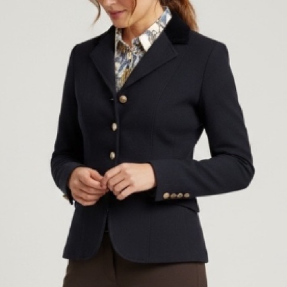 Tommy Hilfiger Blue & Gold Tassel Pattern Button Long Sleeve Up Shirt Old Money - Picture 7 of 12